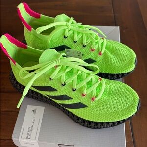 Adidas Bright primegreen 4DFWD Athletic Running Sneakers